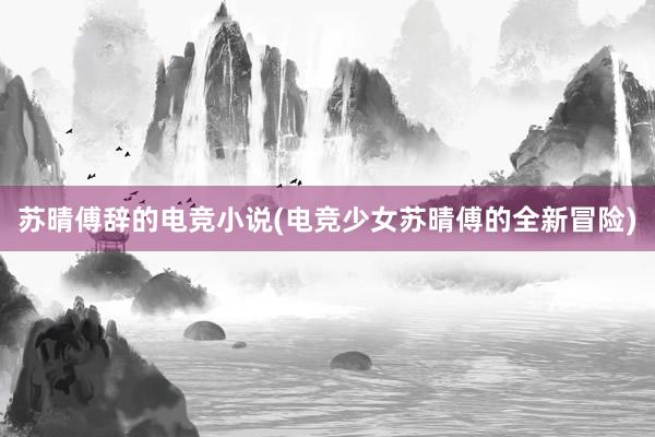 苏晴傅辞的电竞小说(电竞少女苏晴傅的全新冒险)