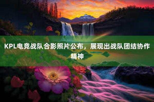 KPL电竞战队合影照片公布，展现出战队团结协作精神