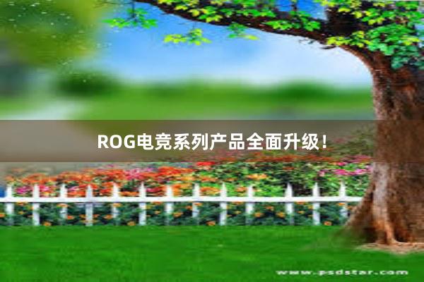 ROG电竞系列产品全面升级！