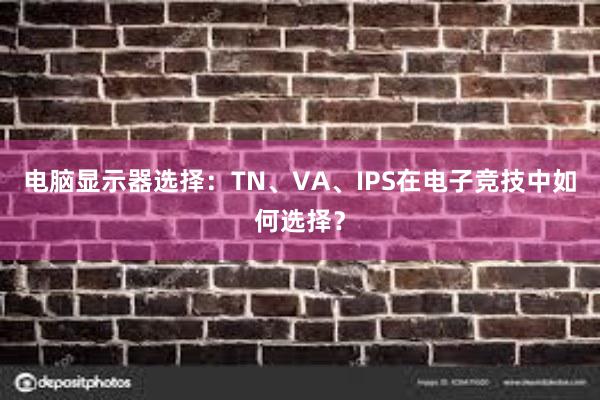 电脑显示器选择：TN、VA、IPS在电子竞技中如何选择？