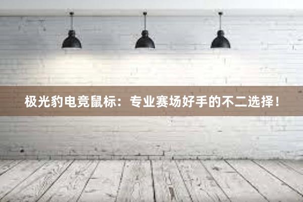 极光豹电竞鼠标：专业赛场好手的不二选择！